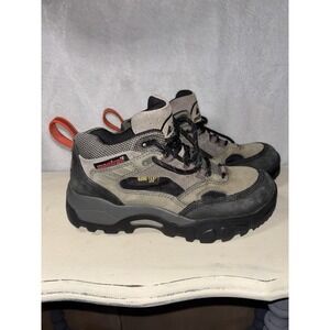 Montrail Hiking Boots GENCOMX 1545 Womens 7 Gray‎ Black Leather Mid Gore-Tex
